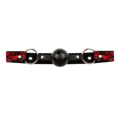 Bedroom Fantasies - Lace & Leather Look - 8 Piece Bondage Set - Red