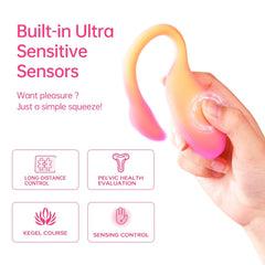 Magic Motion - Flamingo Max Vibrating Egg & Kegel Trainer in One - Orange