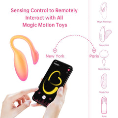 Magic Motion - Flamingo Max Vibrating Egg & Kegel Trainer in One - Orange