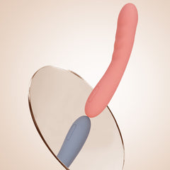 SVAKOM - Ava Neo Interactive Thrusting Vibrator - Peach