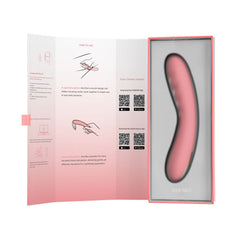 SVAKOM - Ava Neo Interactive Thrusting Vibrator - Peach