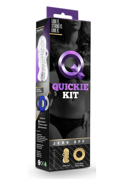 Blush - Quickie Kit Jerk Off Sleeve and Cockring Set