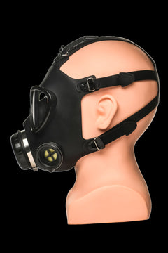 XR Brands - Inhaler Gas Mask with Bottle - Black & White
