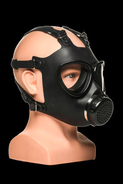 XR Brands - Inhaler Gas Mask with Bottle - Black & White