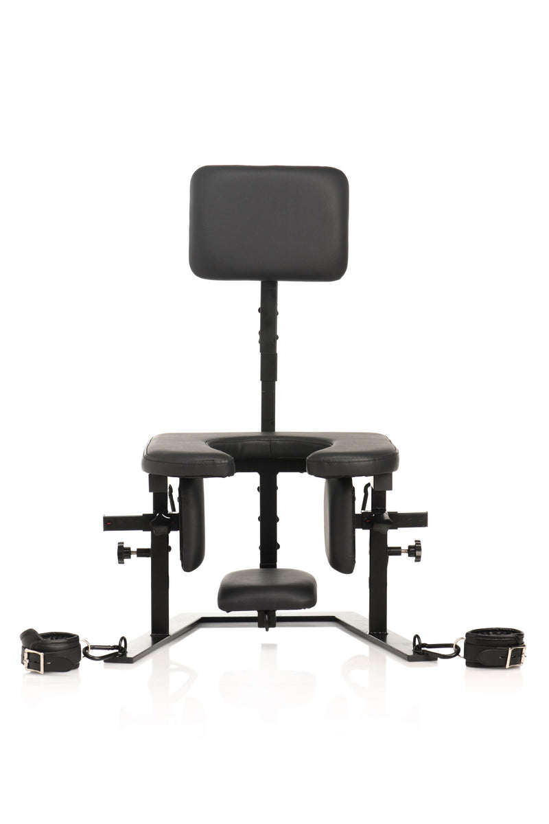 XR Brands - Pleasure Throne Oral Sex Chair - Black