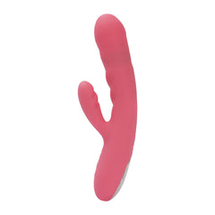 SVAKOM - Avery Thrusting Rabbit Vibrator - Strawberry Pink