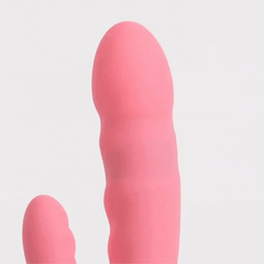 SVAKOM - Avery Thrusting Rabbit Vibrator - Strawberry Pink