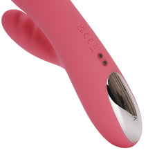 SVAKOM - Avery Thrusting Rabbit Vibrator - Strawberry Pink