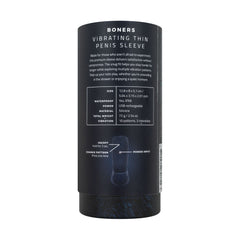 Boners - Vibrating Penis Sleeve - Blue