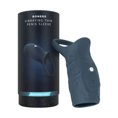 Boners - Vibrating Penis Sleeve - Blue