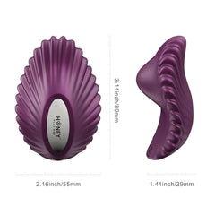 HoneyPlayBox - PEARL App-Controlled Magnetic Panty Vibrator - Purple