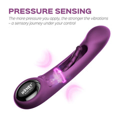 HoneyPlayBox - Tempo-Pressure Sensing App-Controlled Kinky Finger Tapping