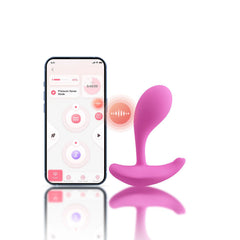 HoneyPlayBox - OLY 2 Portable Clitoral & G-spot Vibrator With App - Pink