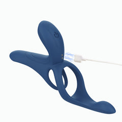 HoneyPlayBox - Pleasure Pivot App-controlled Couples Vibrator Blue