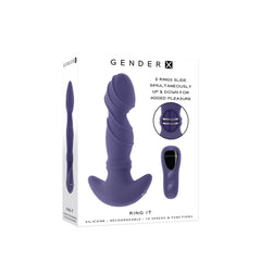 Gender X - Ring It Prostate Vibrator - 16.5 cm