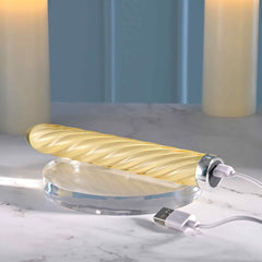 Playboy - Twist of Fate Glass Dildo