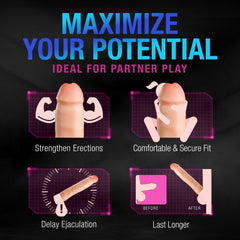 Blush - Performance Plus Tenacity Penis Xtender Silicone - 5 cm