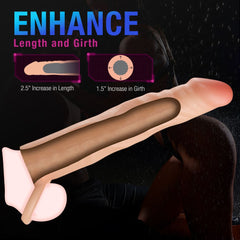 Blush - Performance Plus Silicone Penis Extender - 6.3 cm
