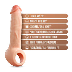 Blush - Performance Plus Thrive Penis Xtender Silicone - 6,3 cm