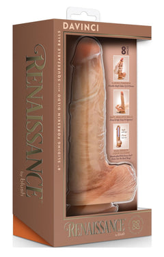 Blush - Renaissance DaVinci Sliding Foreskin Dildo - 20 cm