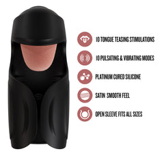 M for Men - Lickety Split Masturbator - Black