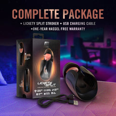 M for Men - Lickety Split Masturbator - Black