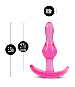 B Yours - Curvy Anal Plug - Pink