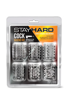 Blush - Stay Hard Cock Sleeve Kit Clear