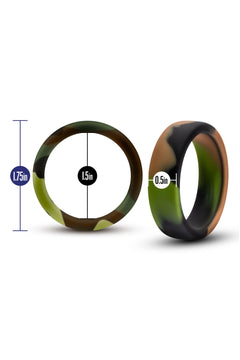 Blush - Performance Silicone Camo Cock Ring