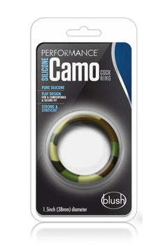 Blush - Performance Silicone Camo Cock Ring