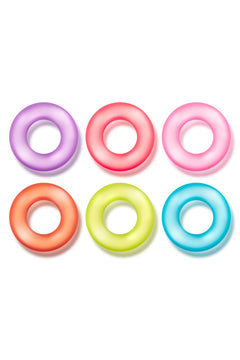 Blush - Play With Me King of the Ring Cock Ring Set 6-Pack