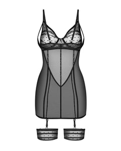 Obsessive - Nuites Chemise - Black