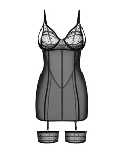 Obsessive - Nuites Chemise - Black
