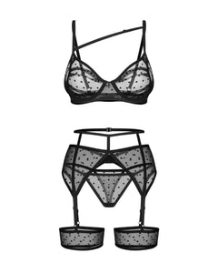 Obsessive - Nuites Three-Piece Set - Black