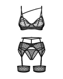 Obsessive - Nuites Three-Piece Set - Black