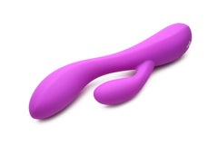 BANG! - Flexible Rabbit Vibrator Dual Stimulation - Purple