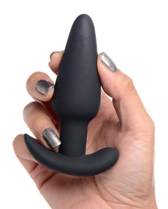 BANG! - Vibrating Butt Plug with Remote Control - Black