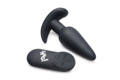 BANG! - Vibrating Butt Plug with Remote Control - Black
