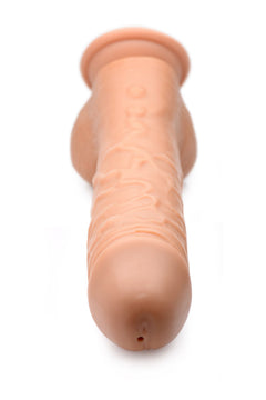 Loadz - Vibrating Squirting Dildo -21,5 cm & Medium Tone