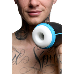 THE MILKER - Extreme 16X Sucking Masturbator - Black/Blue