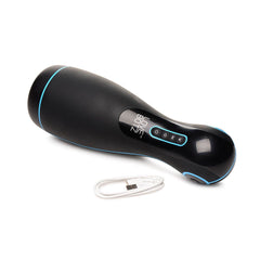 THE MILKER - Extreme 16X Sucking Masturbator - Black/Blue