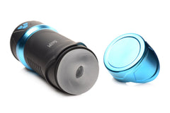 THE MILKER - Intense  Masturbator Suction & Vibration - Black/Blue