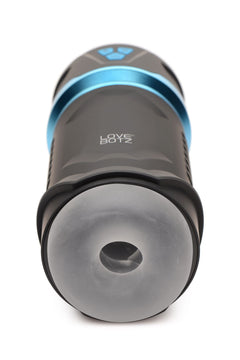 THE MILKER - Intense  Masturbator Suction & Vibration - Black/Blue