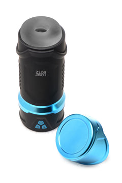 THE MILKER - Intense  Masturbator Suction & Vibration - Black/Blue