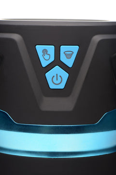 THE MILKER - Intense  Masturbator Suction & Vibration - Black/Blue