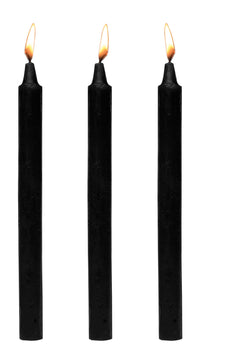 XR Brands - Dark Drippers Fetish Drip Candles - Black