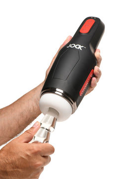 JOCK - Sucking & Vibrating Masturbator Rechargeable