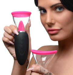 LICKGASM - Mini Stimulator Suction, Licking & Vibration