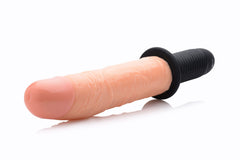 Master Series - Onslaught 13 Mode XL Flesh Dildo - Beige