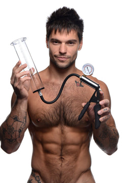 Size Matters - Penis Pump Kit - Transparent Cylinder Ø 5cm